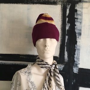 Vintage Hand Knitted 1960’s Wool Hat
